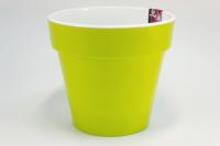 Кашпо Порто 9л фисташковый с вставкой