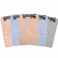 Набор ковриков для ванной и туалета Микс 50*85см/50*52см ПВХ 7060-mix 