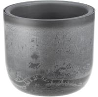 Кашпо МИКРИТ 1л серый слайн М3264 /12шт/М-пласт