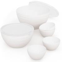 Набор Чаш Оазис (2шт,2,5л,4л) (24шт*0,35л) белый  Набор Чаш Оазис (2шт,2,5л,4л) (24шт*0,35л) белый