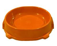 Миска пластик д/кошек 0,22л нескользящая оранжевая/FG17901/Гризли Миска пластик д/кошек 0,22л нескользящая оранжевая/FG17901/Гризли