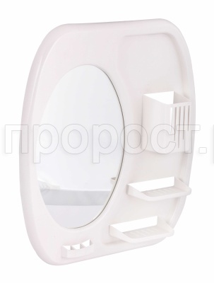 Полка д/ванной Аква белый М7731  Полка д/ванной Аква белый М7731