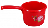 Ковш 1,5л красный 09003 /20шт/Арз