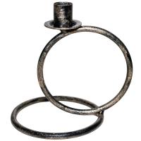 ДЕКОР Подсвечник Кольцо 1свеча антик золото РЗДИ/1шт