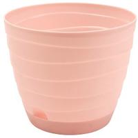 Кашпо Бриз 1,7л пудровый с прик. под. /10шт/Рад