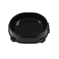 Миска пластик д/кошек 0,22л нескользящая черная/FG17907/Гризли Миска пластик д/кошек 0,22л нескользящая черная/FG17907/Гризли