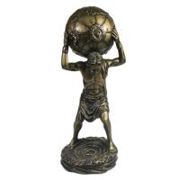 Фигура Атлант (золото) L13,5W13,5H31 см 713374/I057