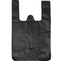 Пакет-майка 25х12х45см (100шт) "Черная" /50шт/МАЙ59669 Пакет-майка 25х12х45см (100шт) "Черная" /50шт/МАЙ59669