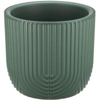 Кашпо РАМОНА D220 3,7л нефритовый с вставкой М3262 /8шт/М-пласт