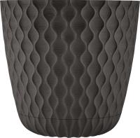 Кашпо Wave D205мм 4,7л горький шоколад IG650310011/6шт/ПР