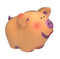 Игрушка для собак мелких пород Свинка малая латекс 7см/RJP0096