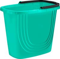Ведро 10л Spin&Clean Disco прямоугольное аквамарин SC1117 /10шт/ПР
