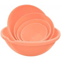 Набор мисок HELSINKI (5л+3л+2л) персиковая карамель PT1279 /10шт/ПР