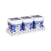 Набор емкостей "Шале" 1,2л на полке М4820 /9шт/ Альтерн