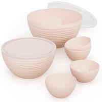 Набор Чаш Оазис (2шт,2,5л,4л) (24шт*0,35л) бежевый  Набор Чаш Оазис (2шт,2,5л,4л) (24шт*0,35л) бежевый