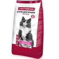 Корм для кошек Счастливчик Телятина с овощами 5кг Корм для кошек Счастливчик Телятина с овощами 5кг