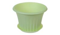 Кашпо КЭРОЛ 0,75л мята М3154