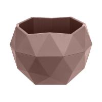 Кашпо Топаз 0,45л пыльная роза КШ-9961