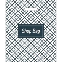 ВУР51692 Пакет 36*43 Графика 1ШТ с выруб. ручкой ПЭ /50/1000шт/