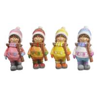 Фигура Девочка 4вида L7.5W6.5H13  714214