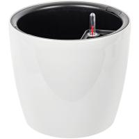 Кашпо АНФА D280 13л белый с автополивом+вставкой М3233