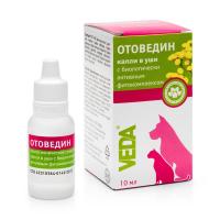 Капли ушные Отоведин с биологически активным фитокомплексом 10мл/Веда