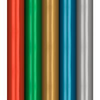 Упаковочная бумага 70*100см 60г/м2 мат. ассорти 5 диз. MESHU /Рельеф