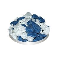 Грунт для аквариума Тритон блестящий 5кг смесь №5/синий+белый