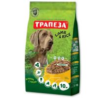 Корм для собак всех пород Трапеза Ягненок с рисом 10кг/3075 Корм для собак всех пород Трапеза Ягненок с рисом 10кг/3075
