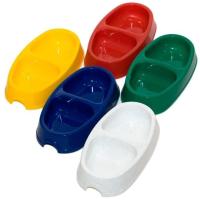 Миска двойная для кошек ВАКА 2*200мл  Миска двойная для кошек ВАКА 2*200мл