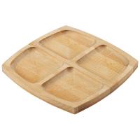 Менажница 4-х секционная квадрат.18*18см (береза) /105709 Менажница 4-х секционная квадрат.18*18см (береза) /105709