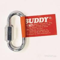 Карабин альпинистский с муфтой овальный 4*40мм