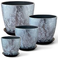 Бутон Шелк серый из 4-х РС72/738786