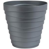 Кашпо Бархан 3,5л серебряный КШ-4390