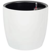 Кашпо АНФА D360 28л белый с автополивом+вставкой М3234
