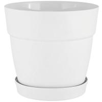 Кашпо Villa de Fiori D465 48л белоснежный жасмин с под. на колесиках IG6606 /6шт/ПР