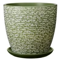 Травертин-А зеленый бутон №8 22л