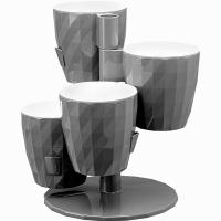 Каскад Кватро RUBY серый жемчуг КШ-9761