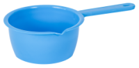 Ковш 1л голубой 09001 /40шт/Арз