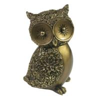 Фигура Сова (темное золото) L9W7H13 713858/D150 