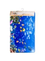 Коврик д/ванной Аквариум 50*80см микрофибра 000486