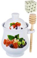 Баночка д/меда с ложкой Ягоды 102-05073 /36шт/PSF