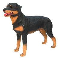 Собака Ротвейлер большой L81W23H68см 713179/F669 Собака Ротвейлер большой L81W23H68см 713179/F669