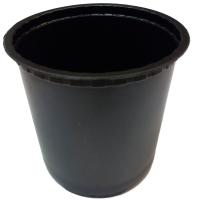 Рассадник 0,7л Д11,5М черный 11,5*10см, лист 0,9 