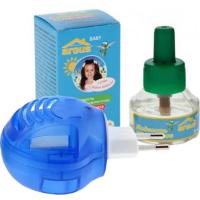 Комары ARGUS BABY Электрофумигатор + жидкость 30мл б/запаха (на 45 ночей)