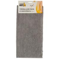 Тряпка для пола 70*80см микрофибра серый 310298  