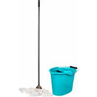 Набор д/уборки МОП Vogue небесный (ведро+швабра) SV3915 /24шт/ПР Набор д/уборки МОП Vogue небесный (ведро+швабра) SV3915 /24шт/ПР