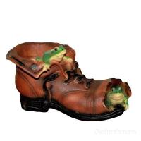 Башмак с лягушками L26W15H15см 123176/К033