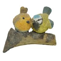 Синицы на ветке L16,5W8,5H12,5см 626476/F535