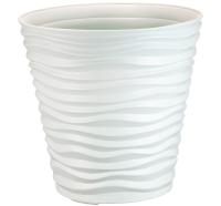 Кашпо ДЮНА 8,5л белый М3400